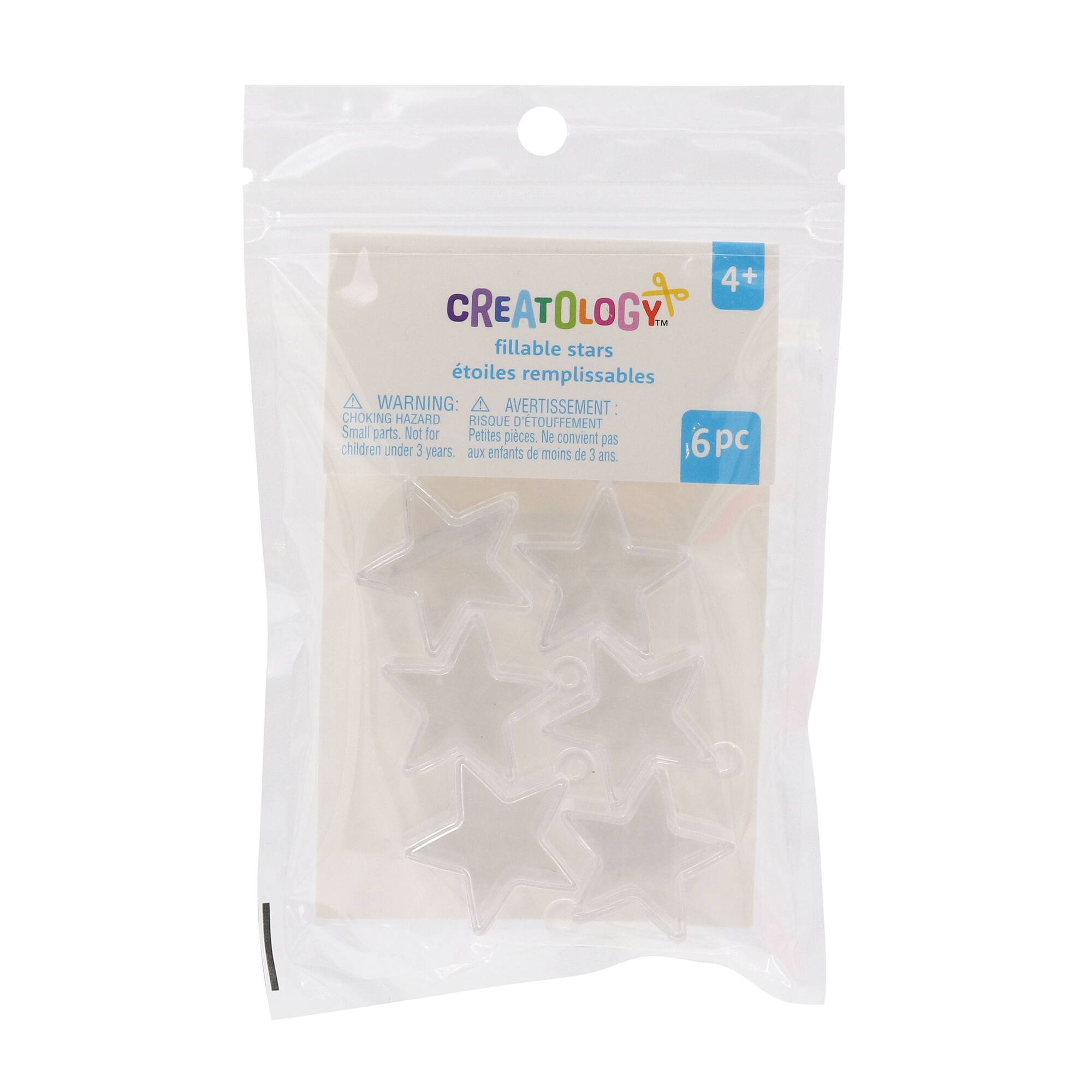 Fillable Stars, 6ct. by Creatology™